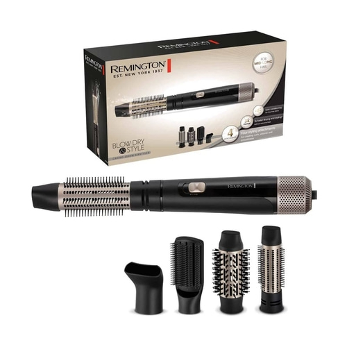 REMINGTON Warmluftbürste AS7500 Blow Dry&Style 2 Heiz-&Gebläsestufen 4 Aufsätze