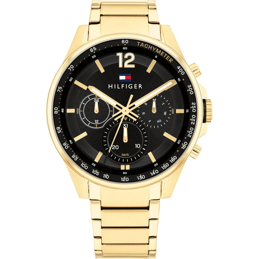 Tommy Hilfiger Herrenarmbanduhr Multifunktionsuhr Max 1791974 45mm B-WARE