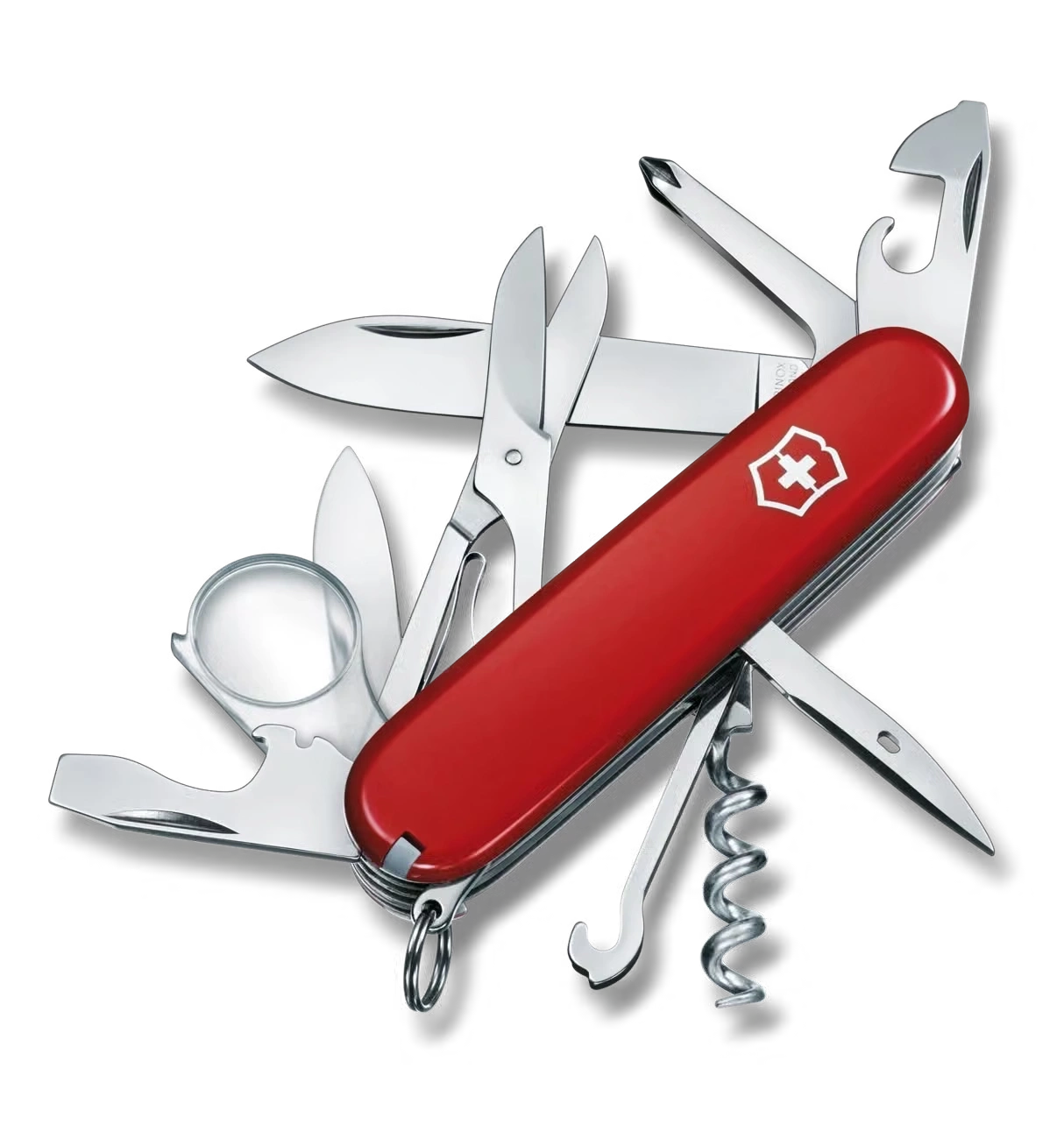 VICTORINOX Schweizer Taschenmesser Explorer 1.6703 16 Funktionen rot SAK EDC