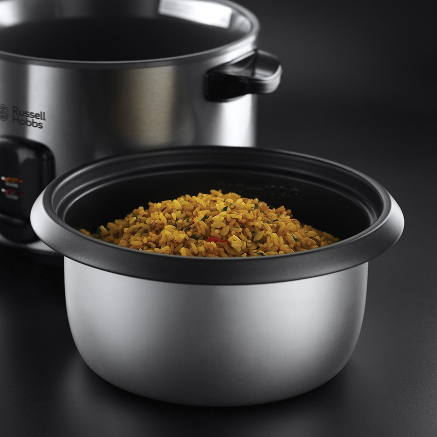 RUSSELL HOBBS Reiskocher Cook at Home 19750-56 10 Portionen 1,8L 700W