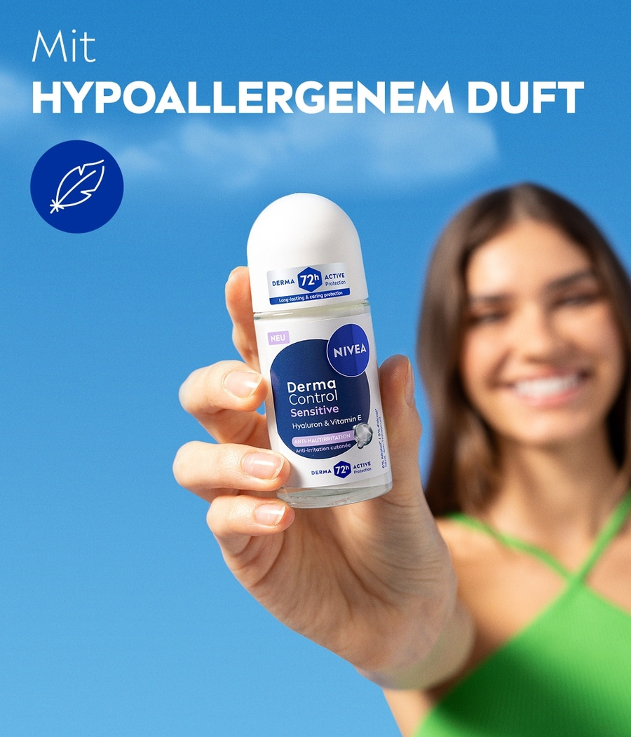NIVEA Deodroant Derma Control Restore Roll-On 6 x 50ml