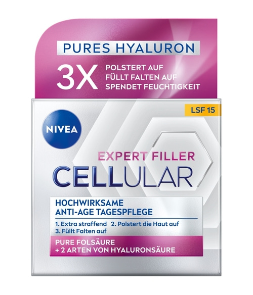 NIVEA Cellular Expert Filler hochwirksame Anti-Age Tagespflege LSF15 50ml
