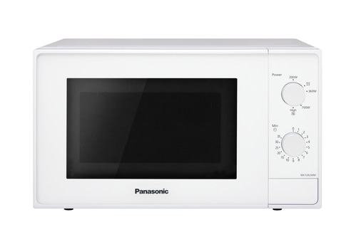 PANASONIC Mikrowelle 20 Liter 800 Watt 5 Stufen 25,5 cm Drehteller NN-E20JWMEPG
