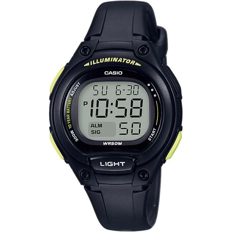 Casio Herernarmbanduhr Chronograph LW-203-1BVEF Resin 34mm B-WARE