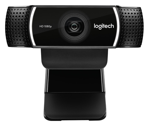 LOGITECH Webcam C922 Pro Stream Full HD 2 Mikrofone USB 60fps schwarz NEU