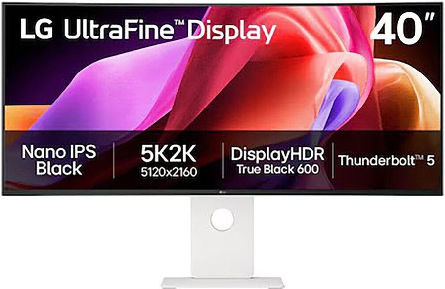LG UltraFine Display 40 Zoll 5K2K Nano IPS Black Thunderbolt 5