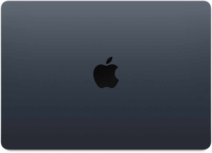APPLE MacBook Air 13,6 Zoll 256 GB 16 GB RAM Apple M2 MC7X4D/A schwarz B-Ware