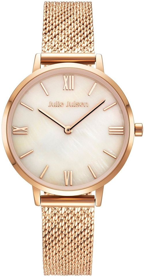 Julie Julsen Damen Armbanduhr Quarzuhr Roman Rosé JJW1431RGME Damenuhr B-WARE