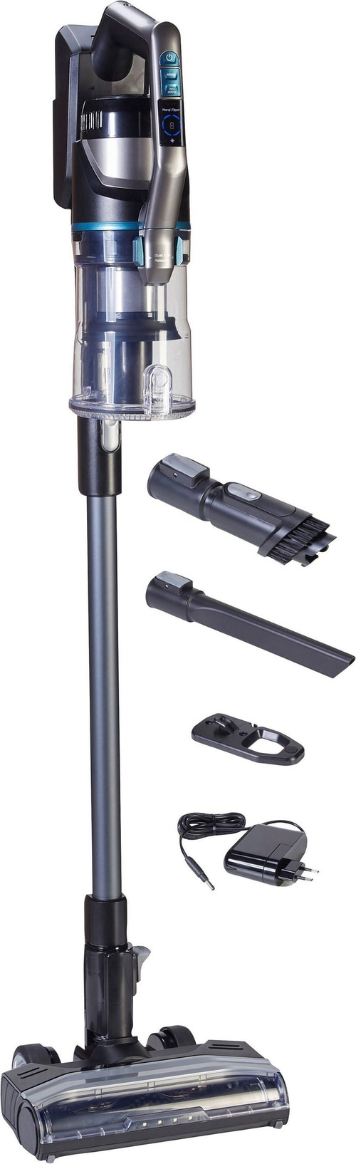 HANSEATIC Stielstaubsauger HVS165DBMC Akku Staubsauger 550W LED-Anzeige B-WARE