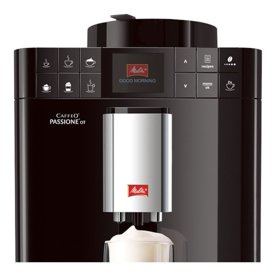 MELITTA Kaffeevollautomat Passione One Touch F53/1-102 Schwarz