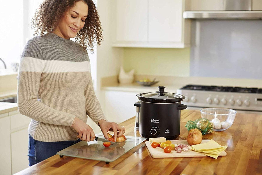 RUSSELL HOBBS Schongarer Slow Cooker Chalkboard 24180-56 3,5L 200W schwarz