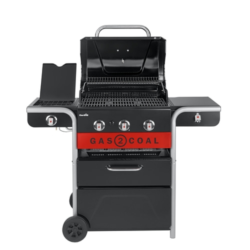 Char-Broil Hybridgrill Gas2Coal 2.0 330 Grill Kohle und Gas Kombination 10,1 kW