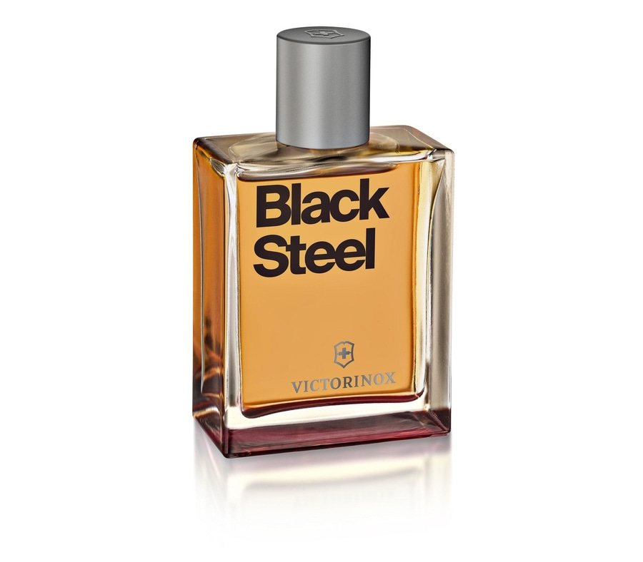 VICTORINOX Black Steel EdT Spray Herrenduft pikant black Pepper 100ml