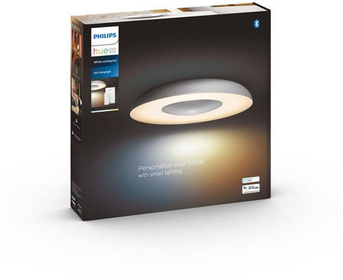 PHILIPS HUE White Ambiance STILL Plafond LED Deckenlampe warmweiß 2700 K NEU