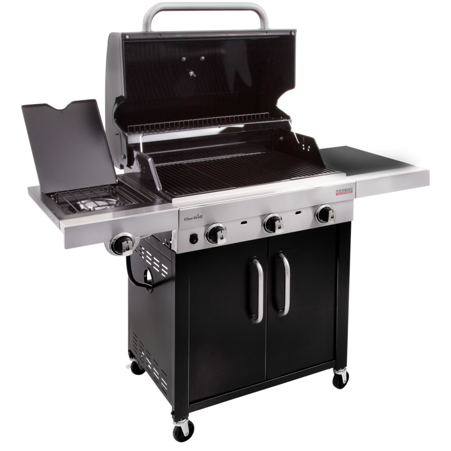 CHAR-BROIL PERFORMANCE 340 B 3-Brenner Gasgrill + Seitenbrenner 7 kW NEU