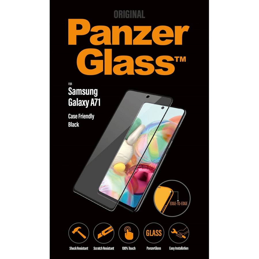 PanzerGlass™ Samsung Galaxy A71 Displayschutzglas Displayfolie Das Original NEU