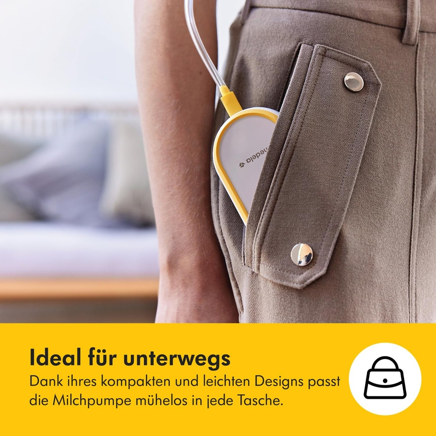 MEDELA Elektrische Doppel-Milchpumpe Freestyle™ + 1 Doppelpumpset GRATIS