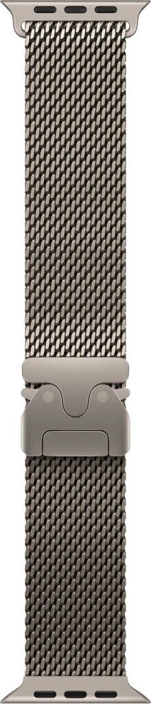 APPLE Watch 49 mm Milanaise Armband Titan Natur S MXKC3ZM/A B-Ware
