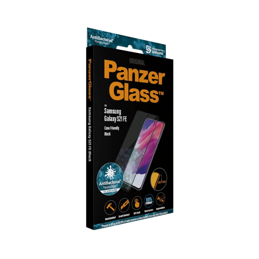 PanzerGlass™ Samsung Galaxy S21 FE Displayschutzglas Das Original