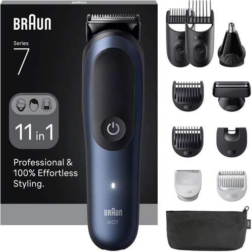 BRAUN Haar- und Bartschneider AIO 7540 Barttrimmer Haarschneider Akku B-Ware
