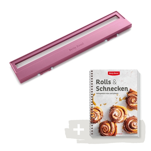 BETTY BOSSI Rolls & Schnecken Buch + Hefeschnecken-Profi - Kombi Kunststoff NEU