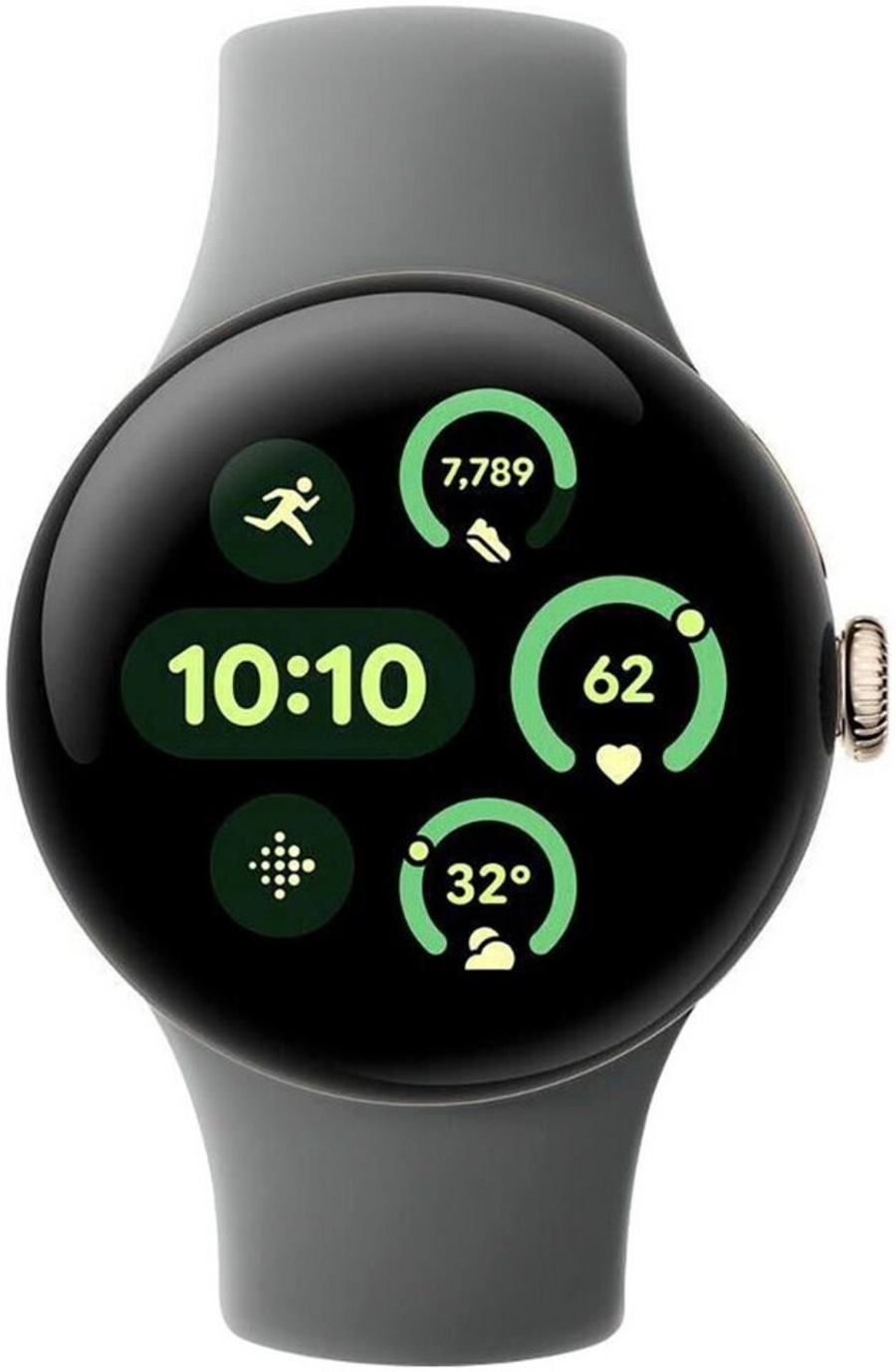 GOOGLE Pixel Watch 3 Smartwatch 41mm AMOLED-Display WIFI GPS Champagne Gold NEU