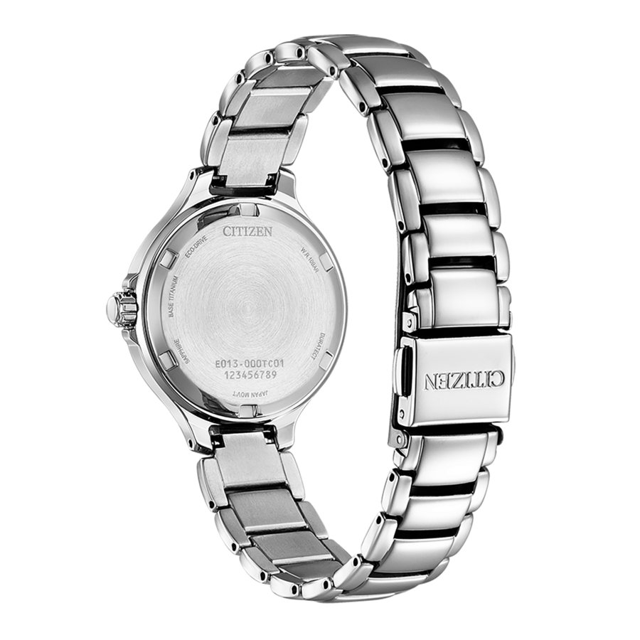 CITIZEN Damen Armbanduhr EW2680-84N Eco-Drive Titan Saphirglas 31 mm B-Ware