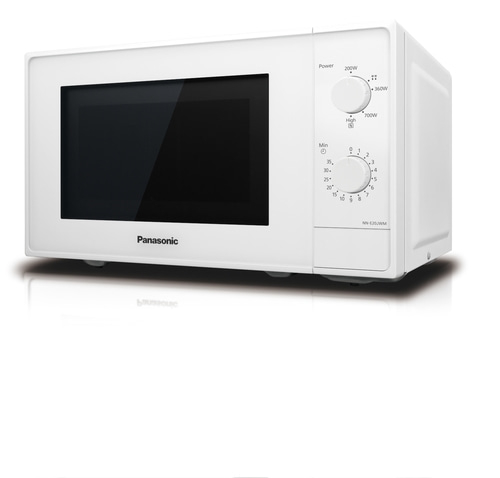 PANASONIC Mikrowelle 20 Liter 800 Watt 5 Stufen 25,5 cm Drehteller NN-E20JWMEPG