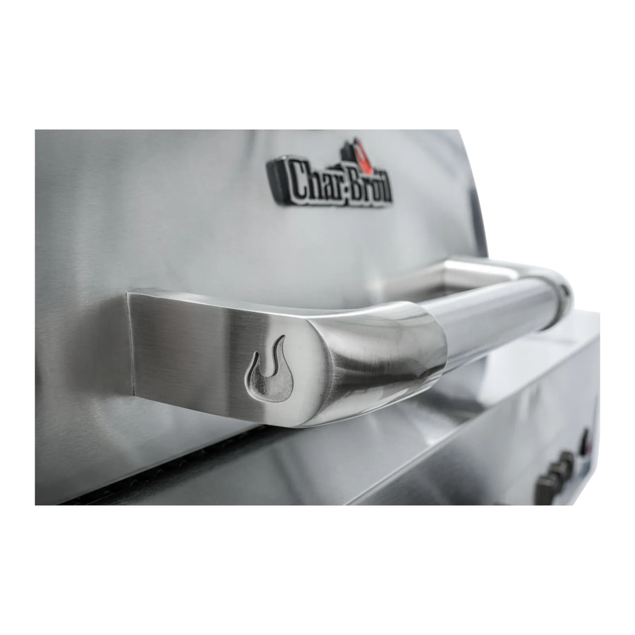 CHAR-BROIL ULTIMATE 3200 3-Brenner Gasgrill 6.6 kW Edelstahl Typ 304 NEU