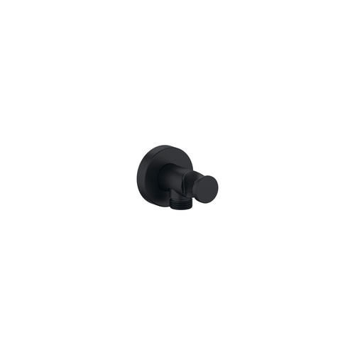 DURAVIT Duschschlauchanschluss Wandanschlussbogen Schlauchanschluß Schwarz