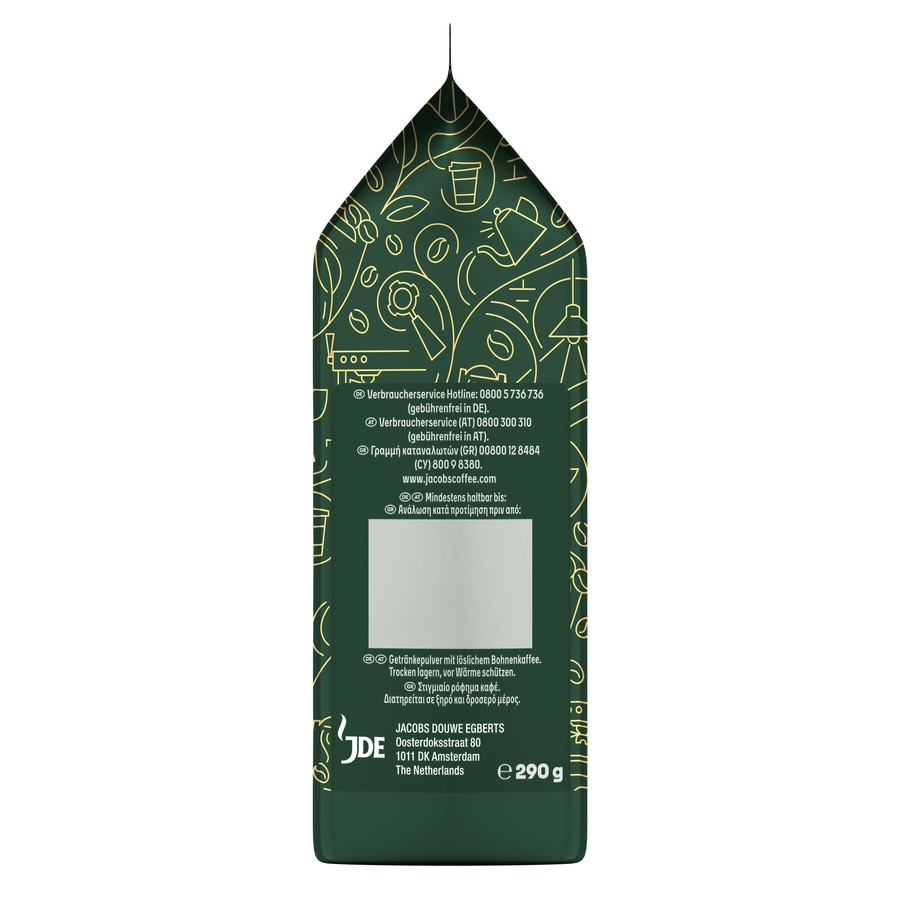 JACOBS Löskaffee TYP CAPPUCCINO 12 x 290 g Beutel löslicher Kaffee Intantkaffee