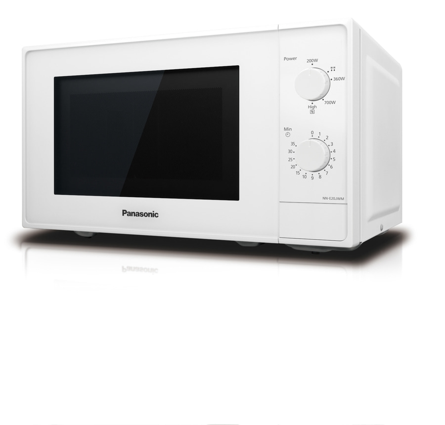PANASONIC Mikrowelle 20 Liter 800 Watt 5 Stufen 25,5 cm Drehteller NN-E20JWMEPG