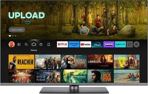 PANASONIC Fernseher 43 Zoll 4K Ultra HD LED Smart TV TV-43W83AE6 Fire TV schwarz
