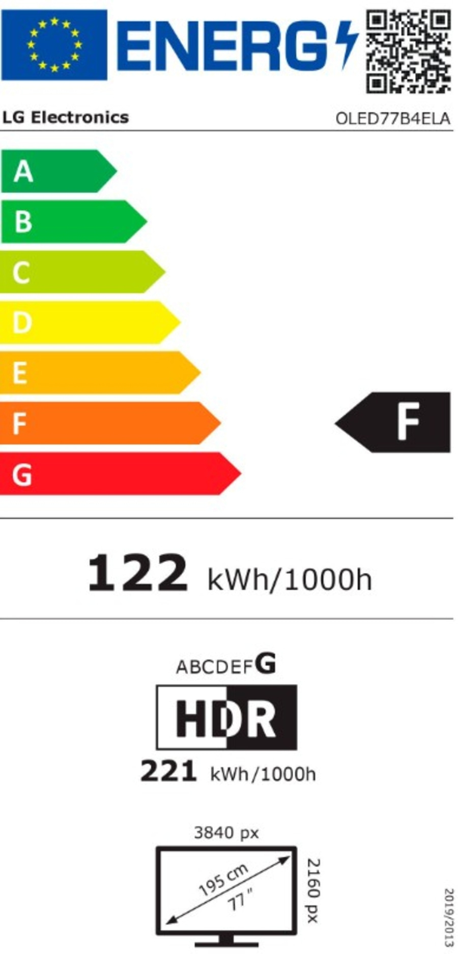 LG OLED77B4ELA OLED-Fernseher 195 cm /77 Zoll 4K UHD Smart-TV 12 Hz B-WARE