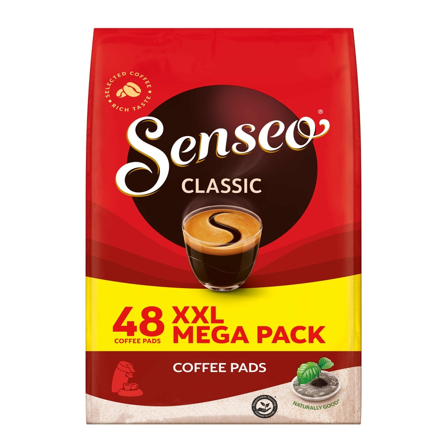 SENSEO Pads Classic Senseopads Kaffeepads 10 x 48 = 480 Getränke Softpads
