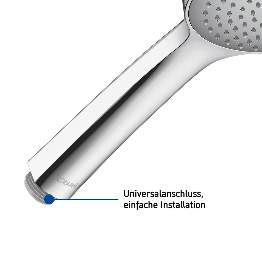 DURAVIT Handbrause 1jet 110 MinusFlow Duschbrause Duschkopf Regendusche NEU