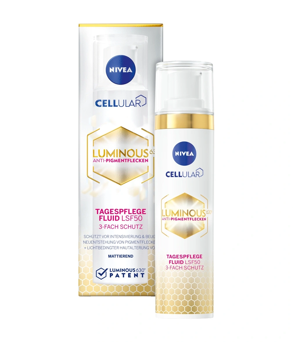 Nivea Cellular Luminous 630 Anti-Pigmentflecken Tagespflege Fluid LSF50