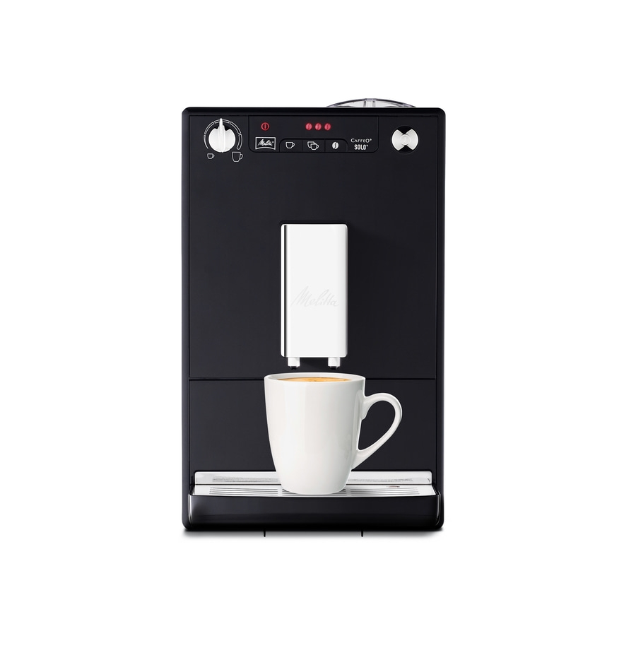 MELITTA Kaffeevollautomat Solo E950-201 Espressomaschine kompakt schwarz