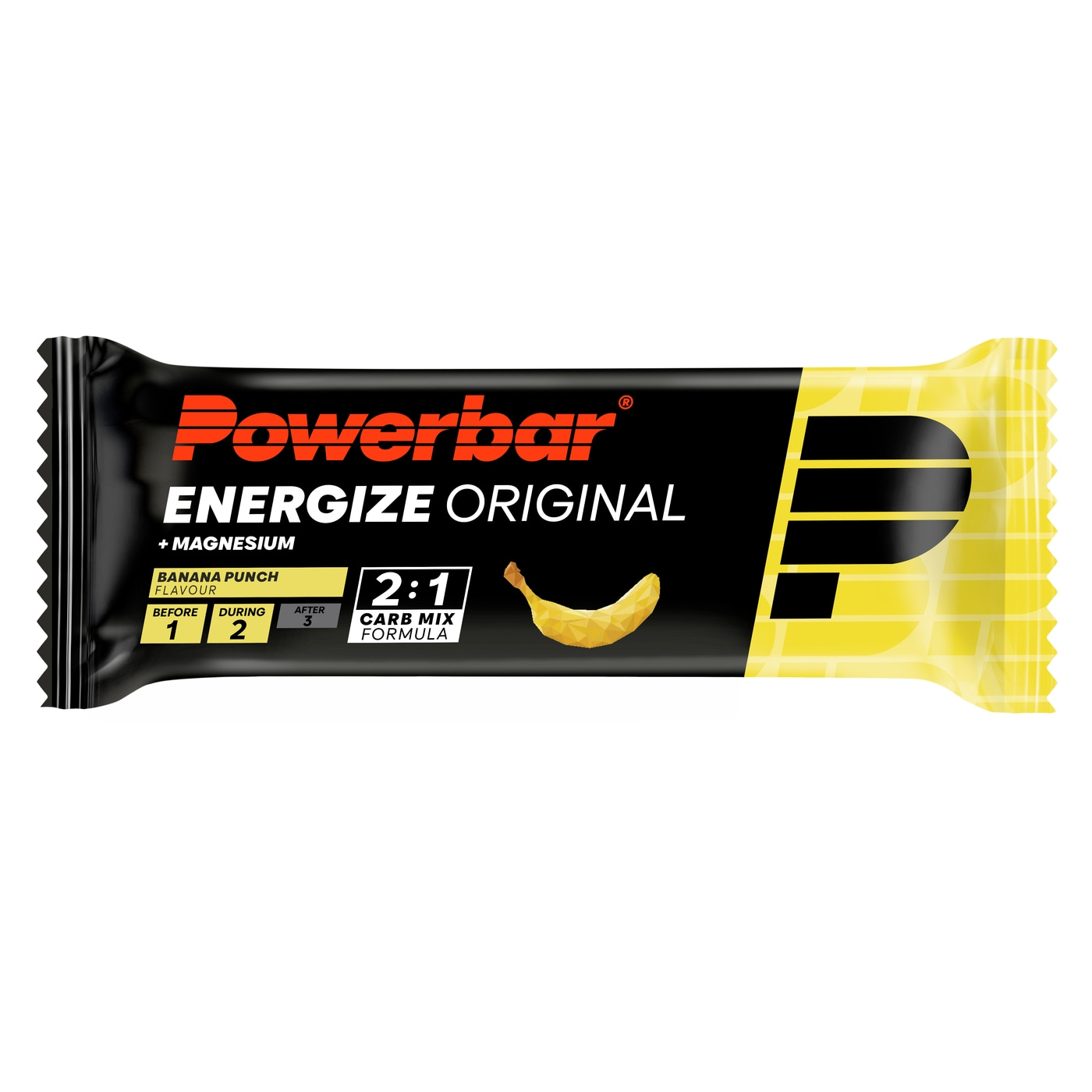 POWERBAR Energize Original Banana Punch 15x55 g High Carb Energieriegel