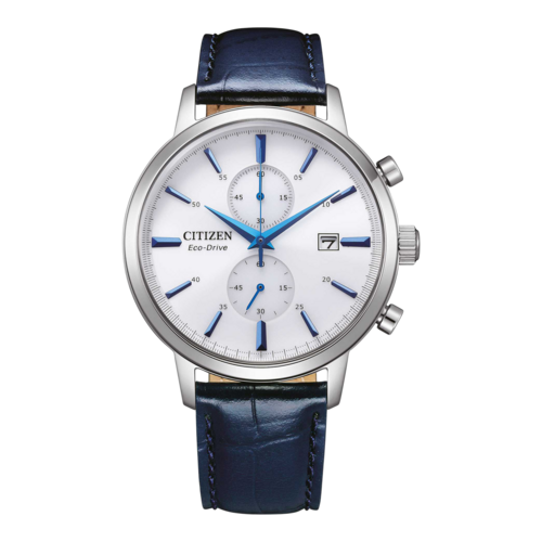 CITIZEN Herren Armbanduhr CA7069-16A Solar Chronograph Lederarmband 42 mm B-Ware