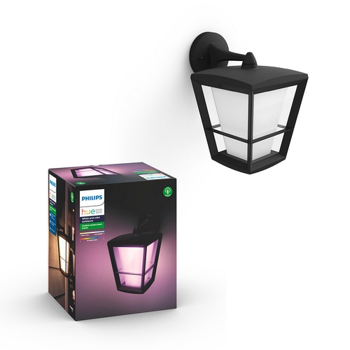 PHILIPS Hue Econic Wandleuchte 17440/30/P7 LED Außenleuchte Mio Farben 15W