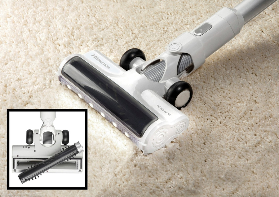 HISENSE HI-MOVE III Akku-Bodenstaubsauger HVC6133W EPA 10 Filtersystem B-WARE