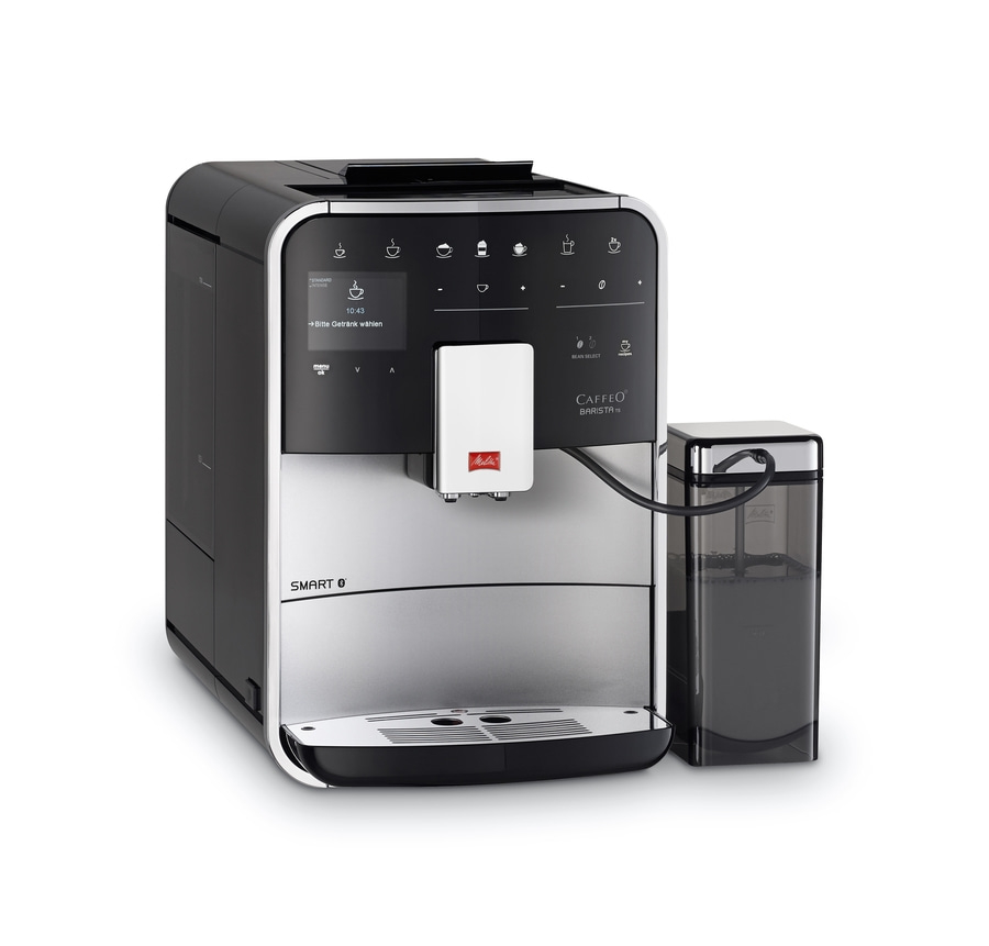 MELITTA Kaffeevollautomat Barista TS Smart F85/0-101 Espressomaschine Silber