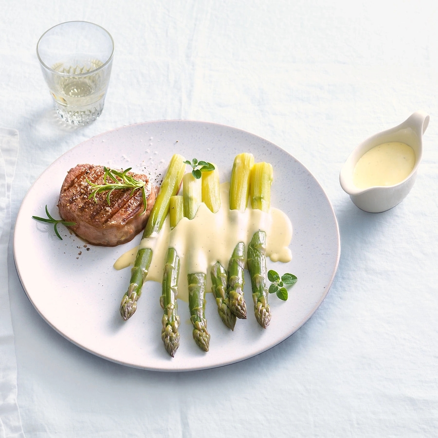 BETTY BOSSI Saucen-Blitz Sauce Handmixer Kunststoff Silikon Metall Grau