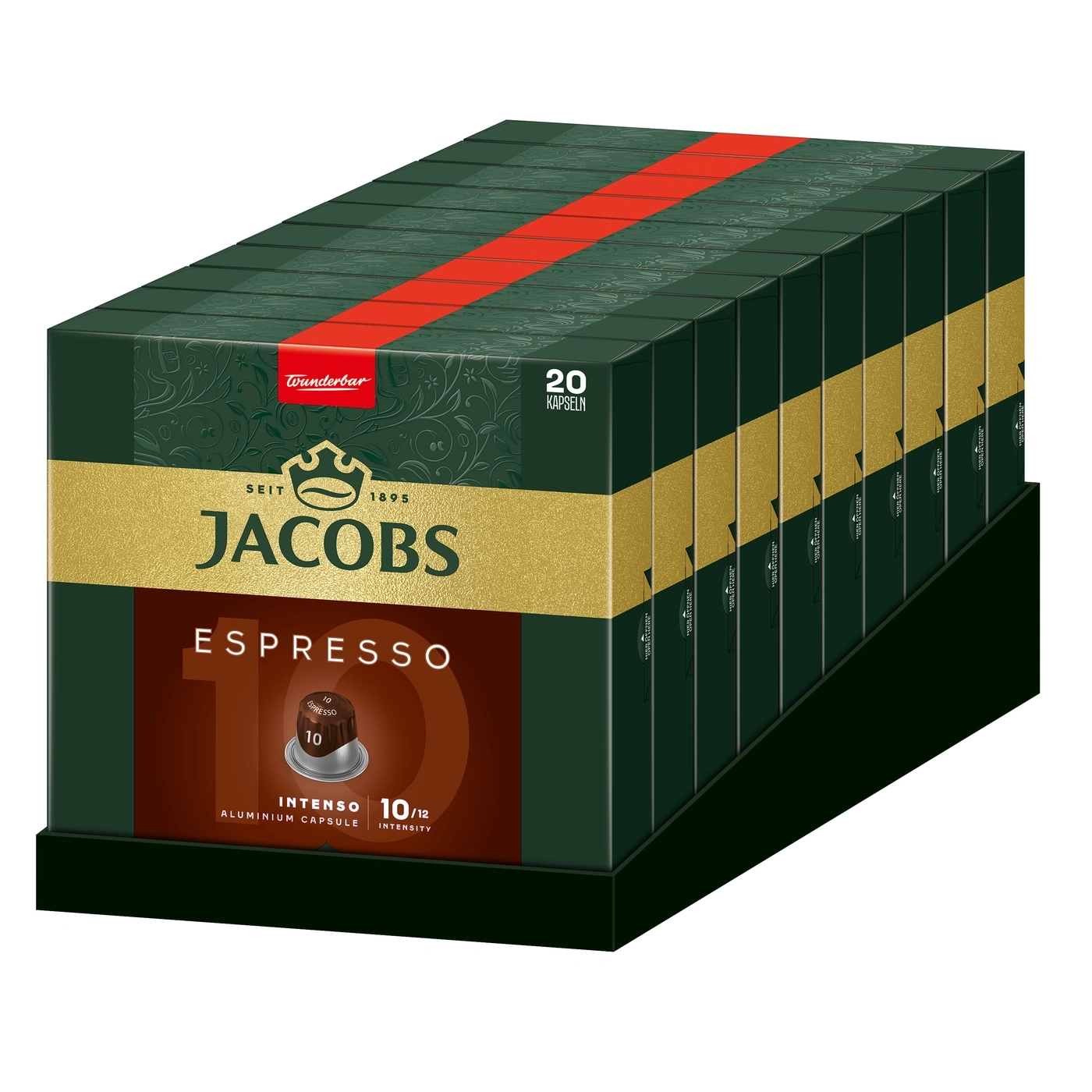 Kaffeekapsel-Packung Jacobs Espresso Intensität 10