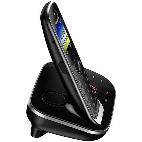PANASONIC Telefon KX-TGJ320GB AB Farbdisplay ECO-Modus schwarz B-Ware