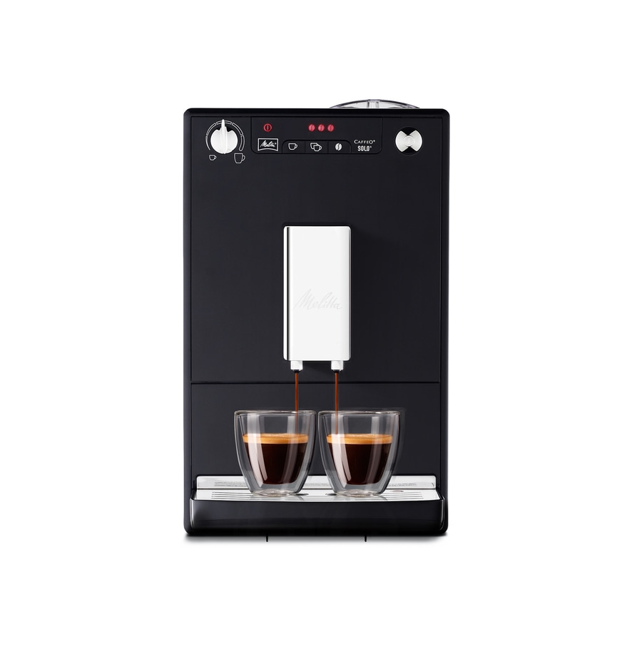 MELITTA Kaffeevollautomat Solo E950-201 Espressomaschine kompakt schwarz