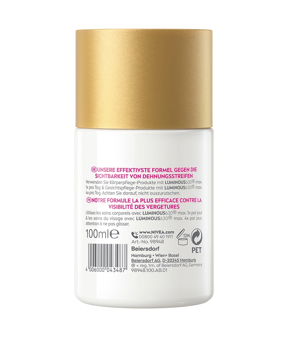 Nivea Creme gegen Dehnungsstreifen, 100ml, mit LUMINOUS630, Beiersdorf