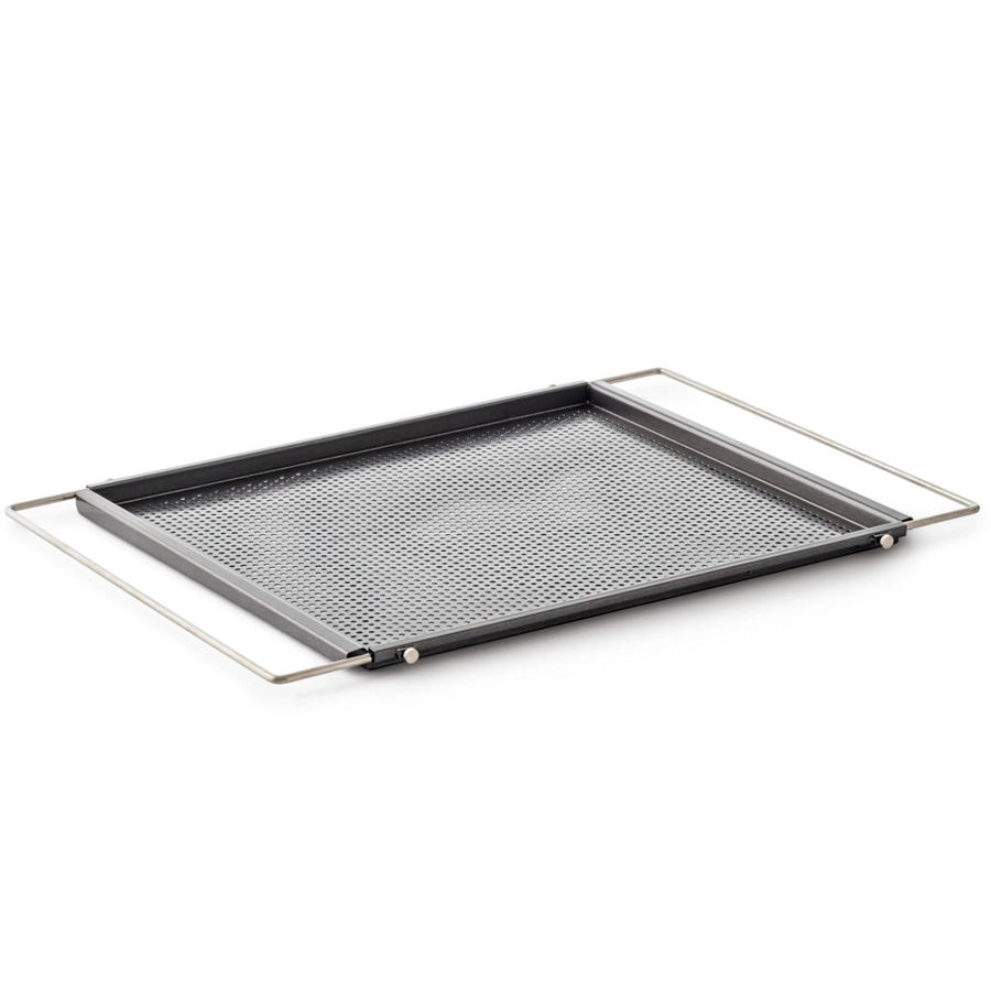 BETTY BOSSI Backblech gelocht ausziehbar 40-68 cm antihaft Ofenblech