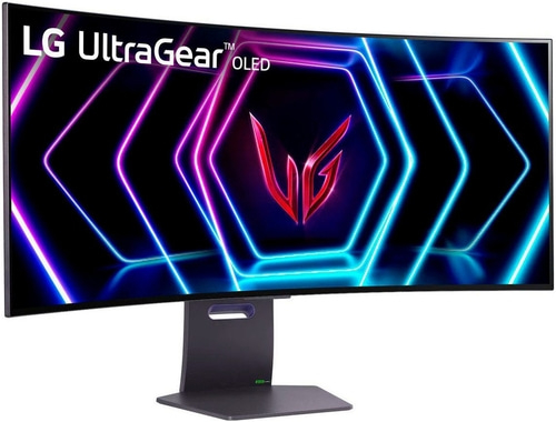 LG Curved Gaming-Monitor UltraGear 39GS95QE 39Zoll OLED WQHD 240Hz B-WARE